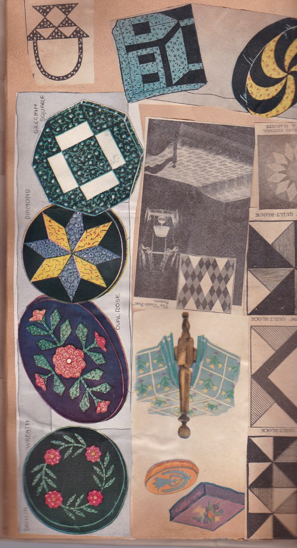 page from Salenda Bailey's scrapbook
