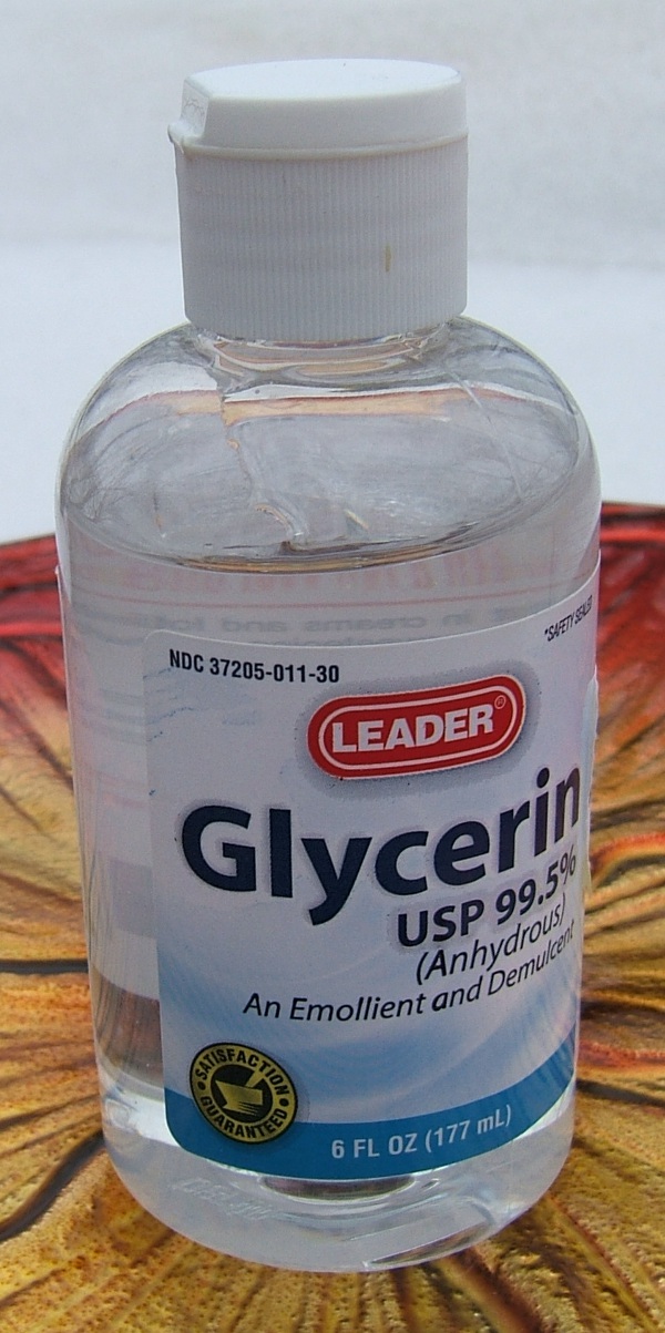glycerine bottle 